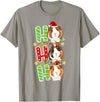 Cute Cavy Guinea Pig Clothes Accessories Piggie Santa Christmas Guinea Pig Lover Owner Stuff Piggy Cavy T-Shirt - Slate Grey