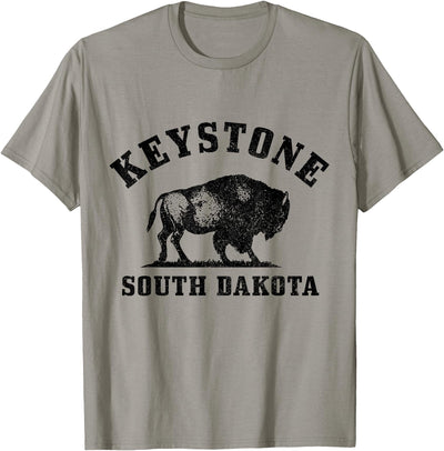 We Love Keystone South Dakota Bison Buffalo National Park T-Shirt