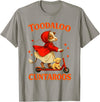 Cow Toodaloo Cuntaroos Funny Sarcastic Retro Meme T-Shirt - Slate Grey