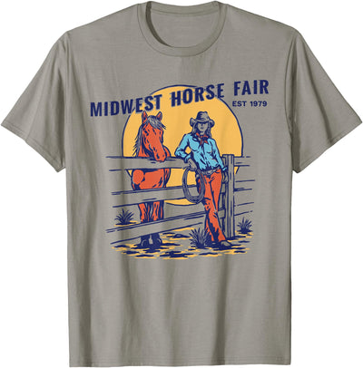 Midwest Horse Fair Cowgirl T-Shirt