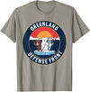 Greenland Defense Front Polar Bear tee Greenland Guard Polar Bear Spear Arctic Emblem T-Shirt - Slate Grey