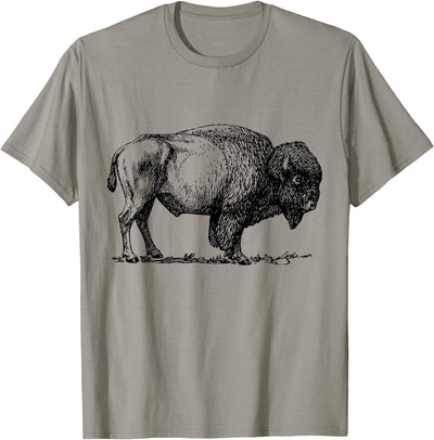 Cow Buffalo American Bison T-Shirt