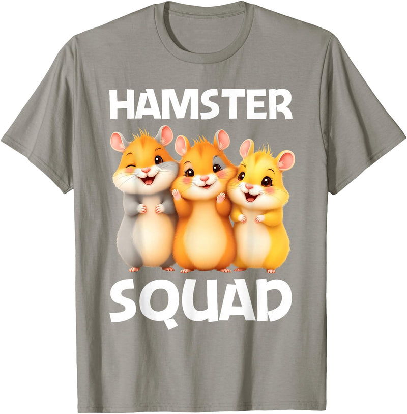 Cute Hamster Design for Men Women Kids Dwarf Hamster Lovers T-Shirt - Slate Grey