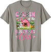 Cow First Birthday Girl Family Cousin Of The Birthday Girl 1St Birthday Cow Farm Family T-Shirt - Slate Grey