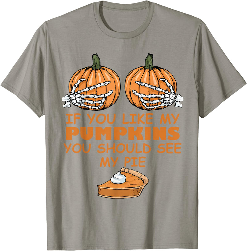 Lustige Halloween Kleidung Pumpkins Funny Halloween T-Shirt - Slate Grey