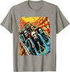Amortuus Skeleton Roller Coaster T-Shirt - Slate Grey