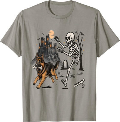 Art Halloween German Shepherd Halloween German Shepherd Men Women Kids Girls Boys T-Shirt