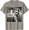 ÄLlamaAlpacaCo. Funny Llama Alpaca Selfie UFOs T-Shirt - Slate Grey