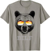LGBT Equality Rights Gifts BILF Gay Bear Pride Daddy Grizzly Gift T-Shirt - Slate Grey