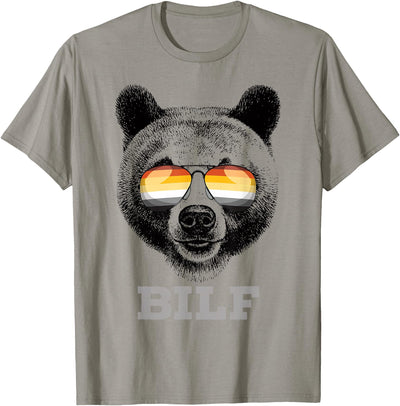 BILF Gay Bear Pride Daddy Grizzly Gift T-Shirt