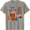 Highland Cow Im Not A Hot Mess Im A Spicy Disaster Cute Highland Cow I'm Not A Hot Mess Im A Spicy Disaster T-Shirt - Slate