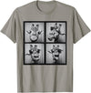 FunnyGiraffeCo. Funny Giraffe Sunglasses T-Shirt - Slate Grey