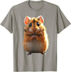 Hamster Rodent Field Hamster Cute Hamster T-Shirt - Slate Grey