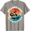Spirit Animal Holland Lop Rabbit T-Shirt in Slate Grey