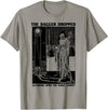 Edgar Allan Poe Fan Club of Compton Edgar Poe Art Masque of the Red Death-Edgar Allen Poe Quote T-Shirt - Slate Grey