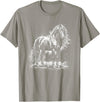 Horse Tee Horse T-Shirt - Straight - Slate Grey