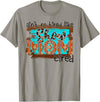 Funny Horse Show Mom Aint No Tired Like Show Mom Tired Women T-Shirt - Slate Grey