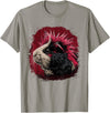 Guinea pig pet love Guinea Pig Punk T-Shirt - Slate Grey