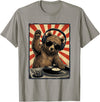 Bear DJ Stuff & Accessories Cool Retro Bear DJ Funny Bears Music Men Women Kids T-Shirt - Slate Grey