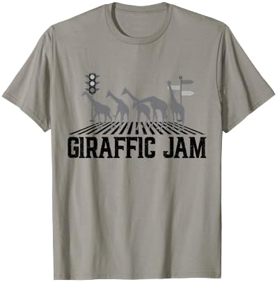 Giraffic Jam, Funny Giraffe For Boys Kids Men Women, Animal T-Shirt