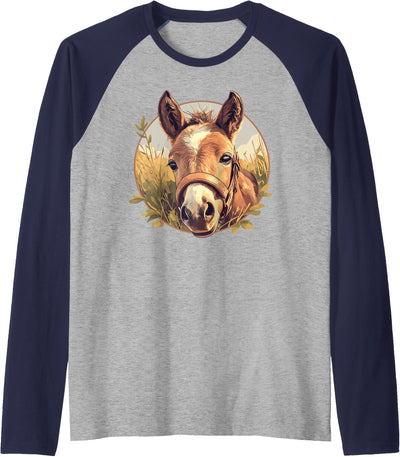 Horses Horse Lovers Shop Horses Horse Raglan Baseball Tee
