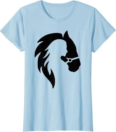 Happy Dog Merch Horse Lover Women Girl Western Gift T-Shirt