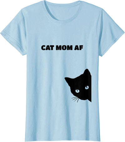 Cat Mom AF Apparel Cat Mom AF T-Shirt