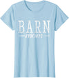 Funny Horse Lover Gift Riding Stable Barn Mom Horse Horses Retro T-Shirt - Baby Blue