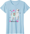 No Prob Llama - Funny Llama Alpaca Lover T-Shirt Gift Tshirt T-Shirt - Baby Blue