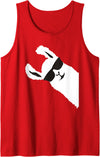 LLAMA ALPACA MEN WOMEN BOY GIRL KIDS LLAMA ALPACA Tank Top - Red