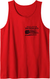 Second Amendment Absolute The Right To Bear Arms Shall Not Be Infringed Tank Top - Red