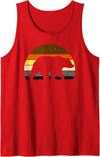 Bear Leather Cub Gay Pride 2024 LGBT Bear Dilf Mens Muscle Daddy Gay Bear & Cub Pride Tank Top - Red