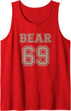 Gay Bear T-Shirts Gay Pride Bear Community lgbtq pride for Cubs - Bear 69 Tank Top - Red
