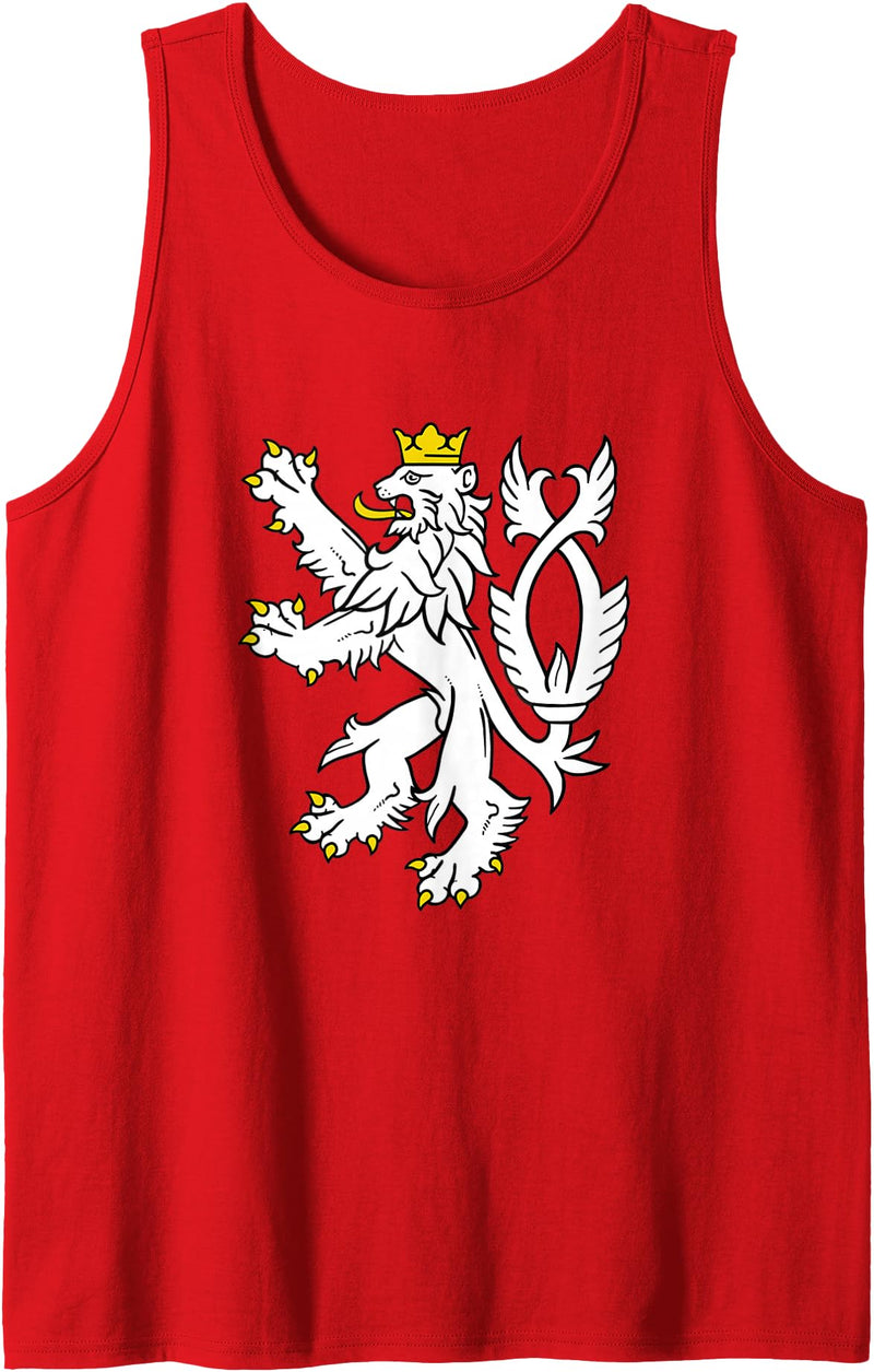 Scotland Coat Of Arms Scottish Lion Tank Top - Red