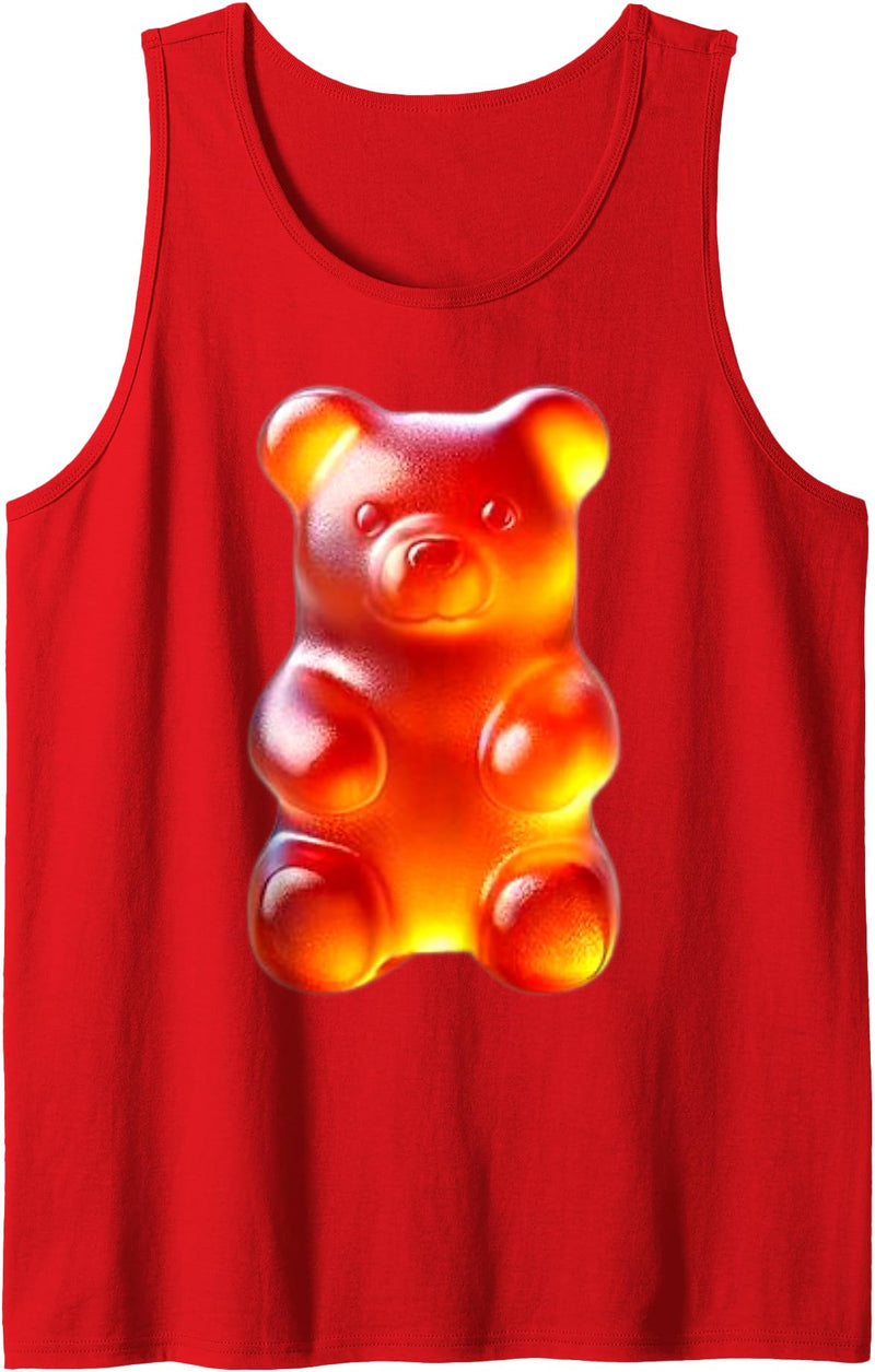 Urban Empyre Orange Gummy Bear Tank Top - Red