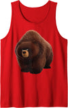 Disney Pixar Disney & Pixar's Hoppers Ellen Bear Big Pose Tank Top - Red