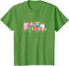 Peppa Pig Party Time Peppa & Suzy Logo Youth T-Shirt - Grass Green