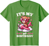 2 Year Old Girl Plane Birthday Party Kids Designs Kids 2nd Birthday Girls Airplane Birthday Party Teddy Bear Plane T-Shirt - Grass Green