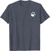 P&L Originals Cat paw print. Pocket style emblem. T-Shirt