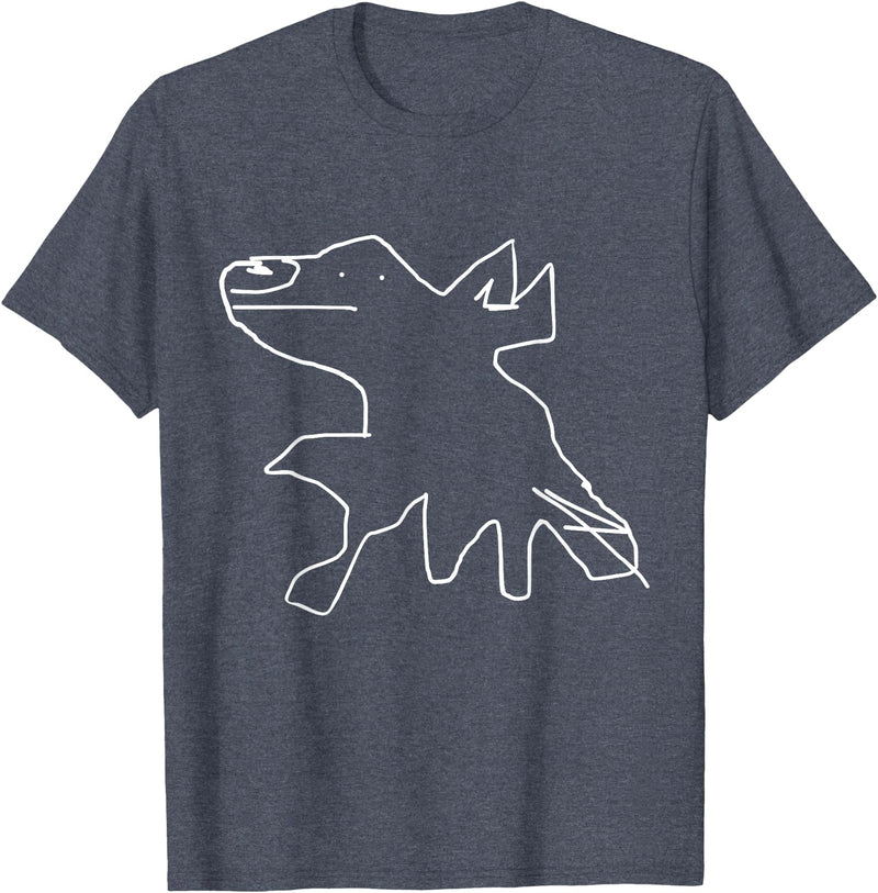 Funny drawings of animals, work and hobbies Horse T-Shirt - Heather Blue