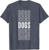 Dogs Apparel Dogs T-Shirt - Heather Blue