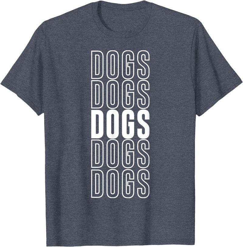 Dogs Apparel Dogs T-Shirt - Heather Blue