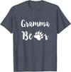 Bear Family Shirt Co Gramma Bear Claw Shirt Proud Grandma Gift - Heather Blue