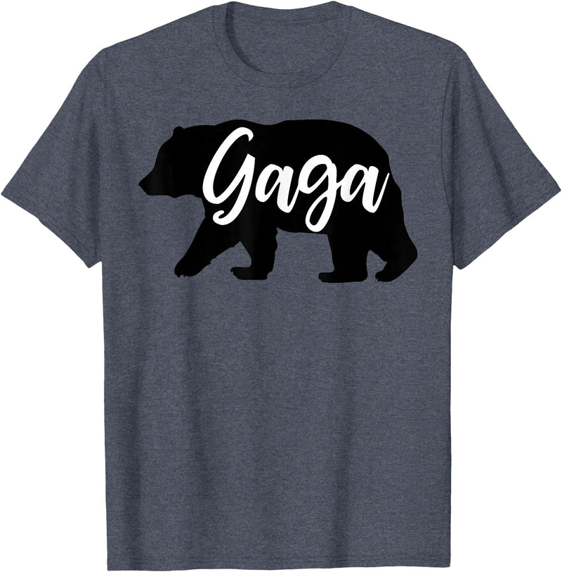 Aberdeen Family Bear T Shirt GaGa Bear shirt Matching Family Shirts Bear tshirts T-Shirt - Heather Blue