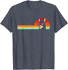 Funny Llama Shirts Retro Vintage Llama - Farm Animal Lover Zoologist Zookeeper T-Shirt - Heather Blue