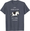 Cow Appreciation Day Clothing Cow Appreciation - Eat More Chicken T-Shirt - Heather Blue