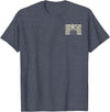 Bankrupted By Birdseed Bird Watching Humor Bankrupted By Birdseed Funny Bird Watching Lover 2 Sides T-Shirt - Heather Blue