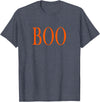 Cool Funny One Word Phrase Tshirts Shirts That Say Boo T-Shirt - Heather Blue