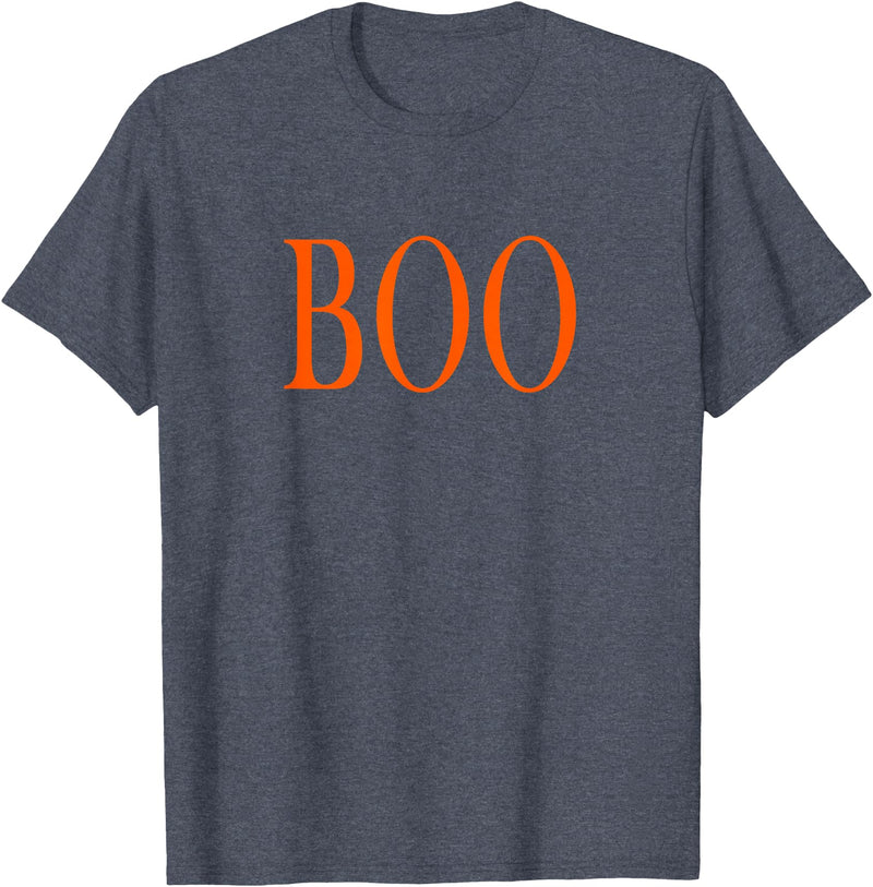 Cool Funny One Word Phrase Tshirts Shirts That Say Boo T-Shirt - Heather Blue