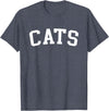 Cats - Style Cats T-Shirt - Heather Blue